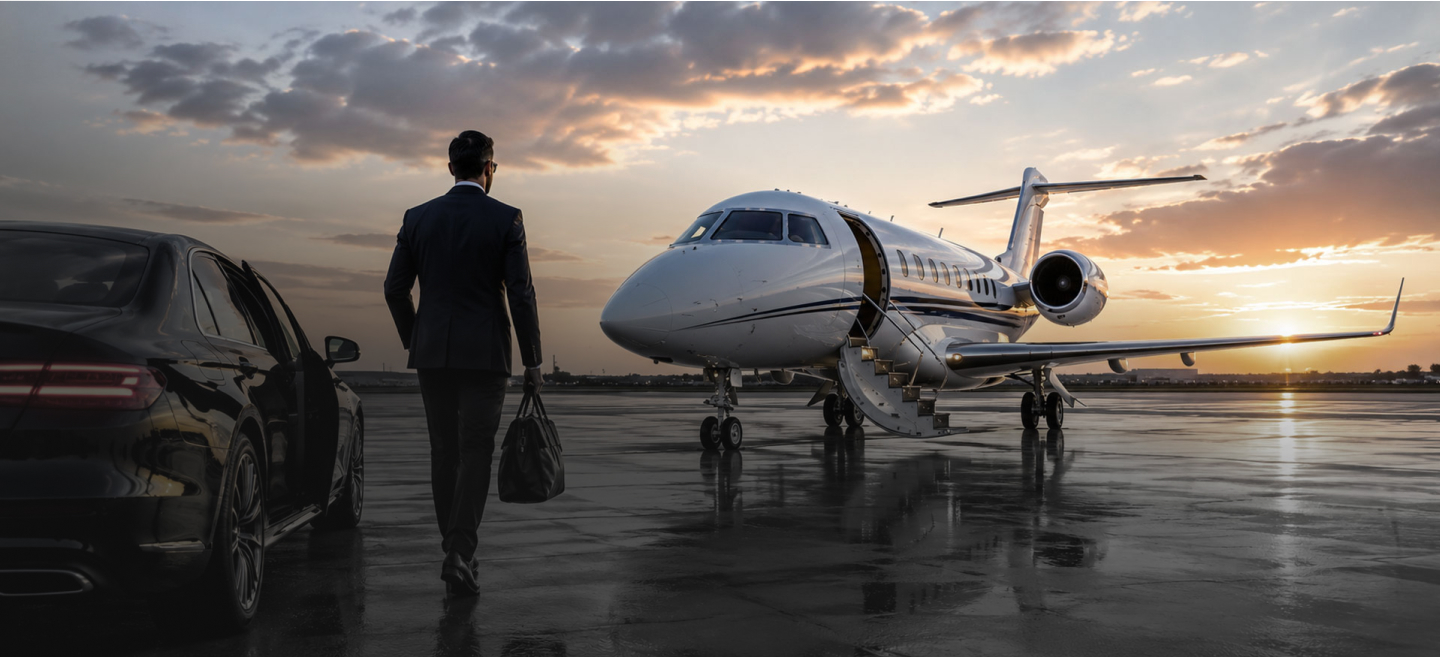 Private Jet Tarmac